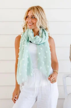 Kennedy Scarf - Mint - FR7