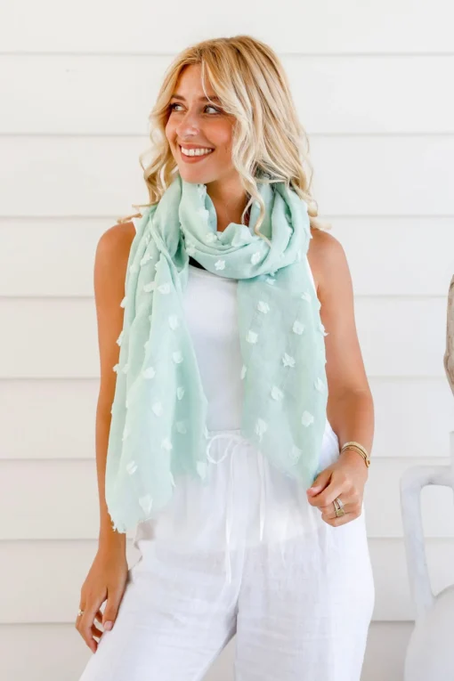 Kennedy Scarf - Mint - FR7