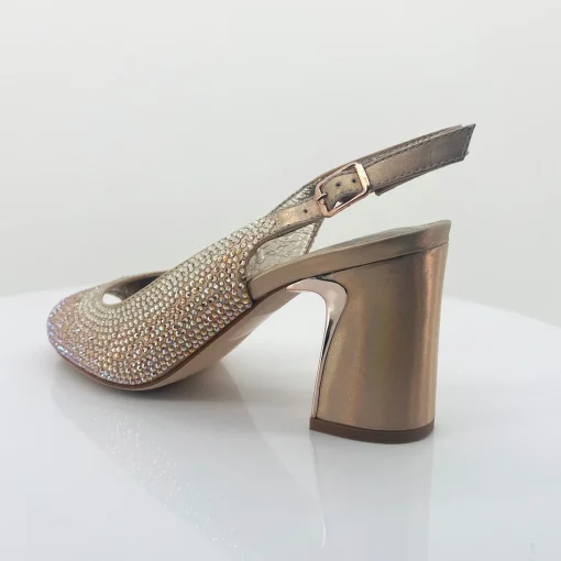 Kerry Heel - Rose Gold Petrol - DJ6
