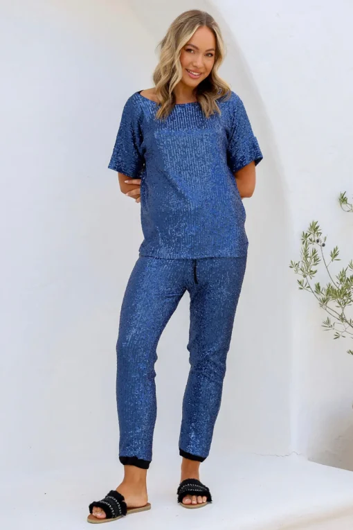 La Serata Top - Navy - FA12