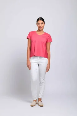 Line Em Up Top - Papaya - F1