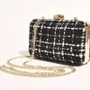 Louisa Boucle Clutch - Black - AD7