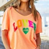 Lover Tee - Orange - HC4