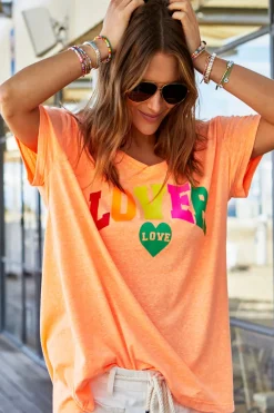 Lover Tee - Orange - HC4