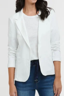 Maha White Sequin Jacket - IS42