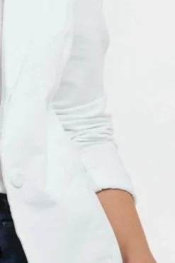 Maha White Sequin Jacket - IS42