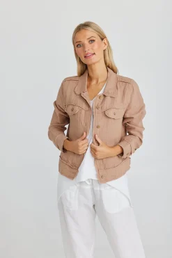 Monza Jacket - Saddle Brown - TS1