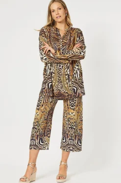 Morocco Print Pants - Animal - HV31