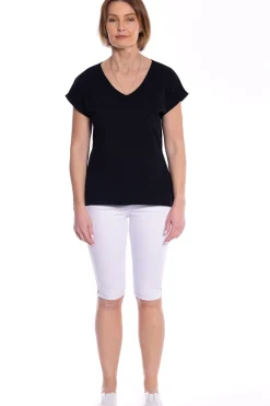 Natasha Tee - Black - CL9