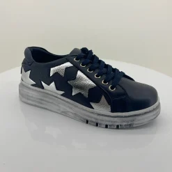 Navy Silver Taipei Sneaker - RS35