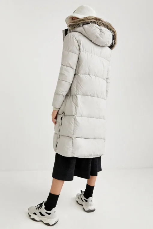 Padded Long Jacket | D36