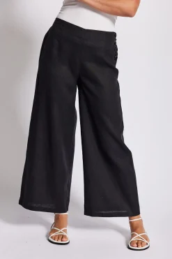 Palazzo Pants - Black - SS7