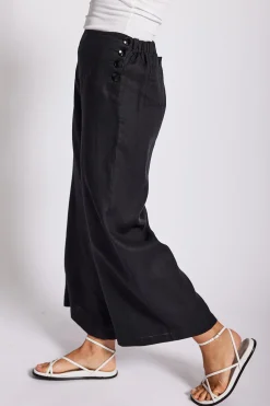 Palazzo Pants - Black - SS7