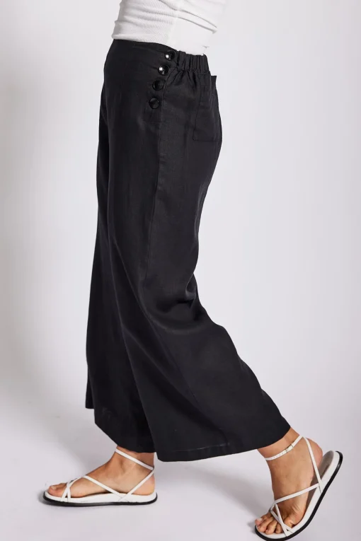 Palazzo Pants - Black - SS7