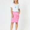 Portia Denim Skirt - Hot Pink - TZ3
