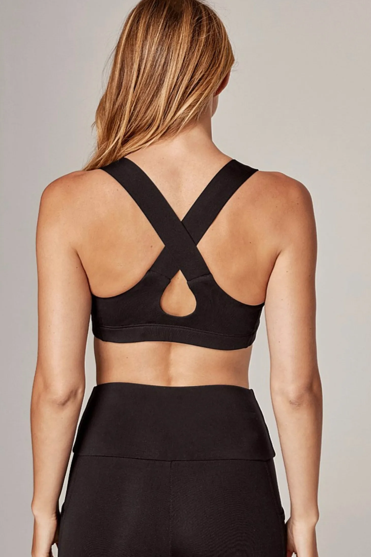 Power Up Sports Top - Black - RB3