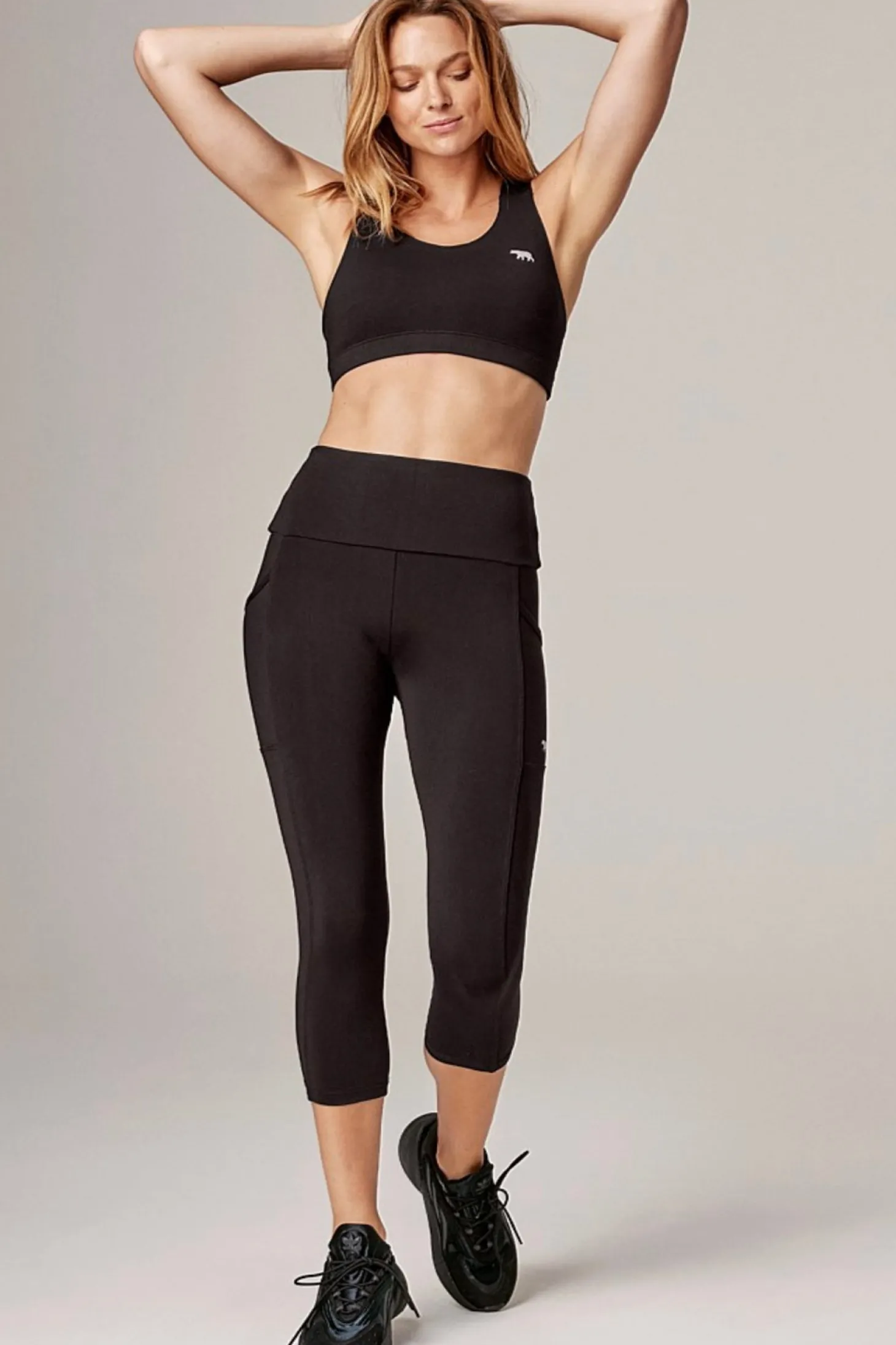 Power Up Sports Top - Black - RB3