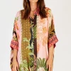 Ravello Kaftan Shirt - Blush -LS13