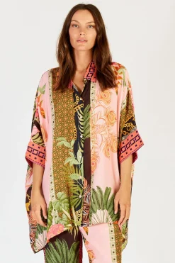 Ravello Kaftan Shirt - Blush -LS13