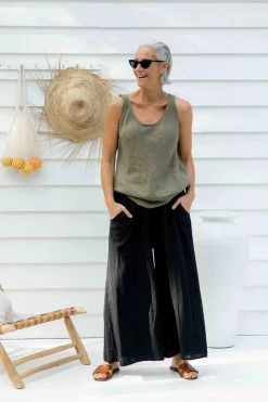 Refino Pants - Black - IC52
