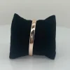 Rose Gold Plated Twist Bangle - SJ1
