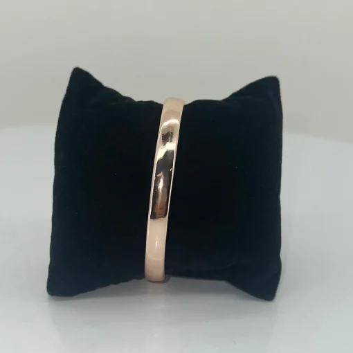 Rose Gold Plated Twist Bangle - SJ1