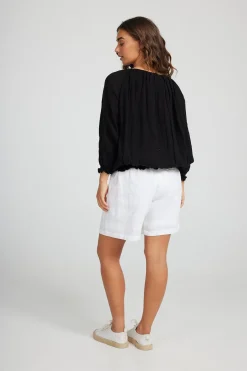 Seaside Top | Black | H28