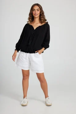 Seaside Top | Black | H28