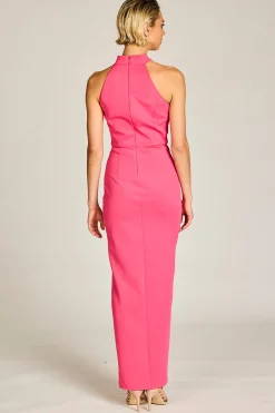 Serena Maxi Dress - Hot Pink - ROM25