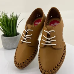 Sidecut Woven Shoe | Soft Tan | RO9
