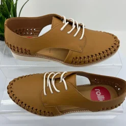 Sidecut Woven Shoe | Soft Tan | RO9