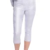 Snake Foil Capri Jegging - Silver - CL3
