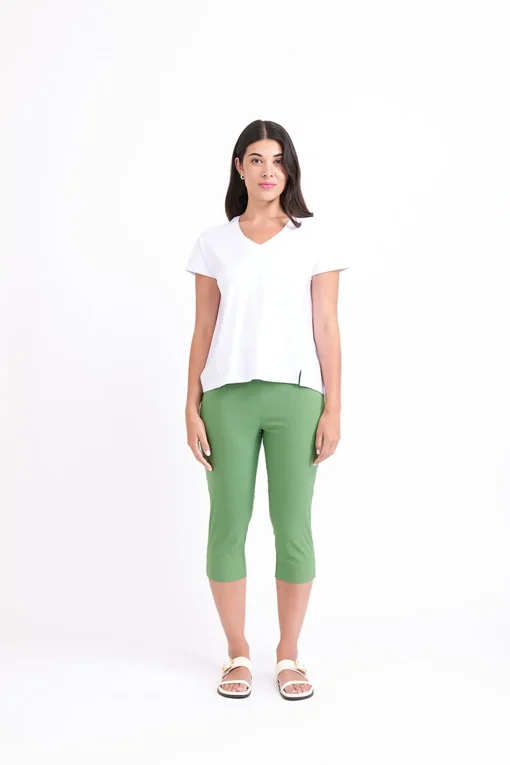 Split Enz Pants - Apple - F23