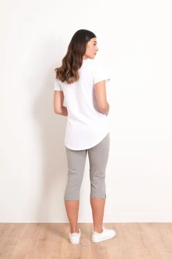 Split Enz Pants - Pebble - F23