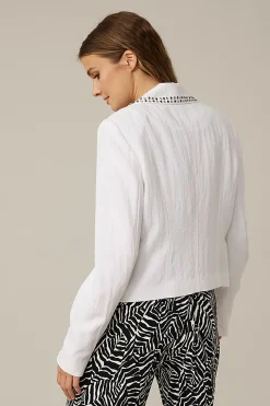 Studded Jacket | White | JR13