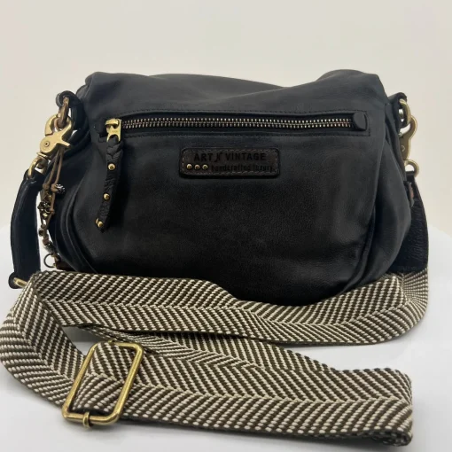 Teddy Crossbody Bag - Charcoal - AV9
