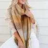 Thredbo Scarf - Coffee - SU3