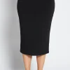 Tina Midi Skirt - Black - PH42