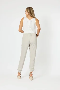 Traveller Luxe Side tie Pant - Champagne - HV3