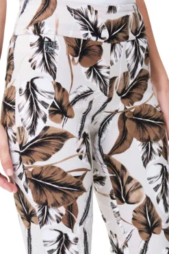 Tropical Print Capri Pant | JR12