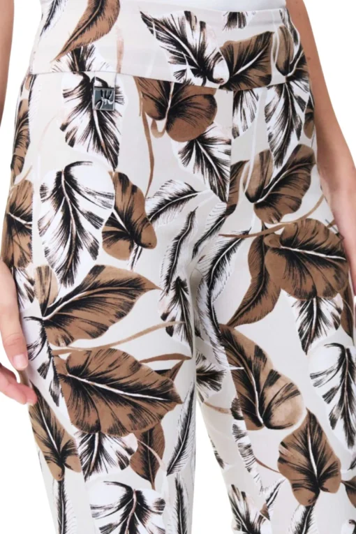Tropical Print Capri Pant | JR12