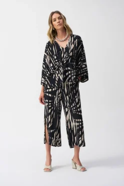 Tropical Print Culotte Pants - JR31