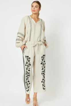 Vine Pant - Cream - HV22