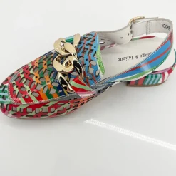Vooper Leather Heel - Multi - DJ29
