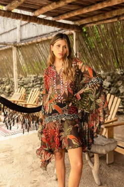 Ximena Kaftan - Black - M9