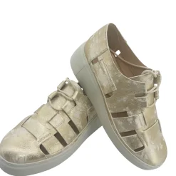 Yao Metallic Sneaker - Washed Gold - DJ13