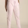 Zip Sweat Pant - Pale Pink - TT26